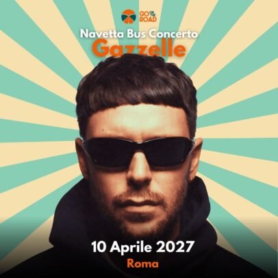 Navetta bus Gazzelle 10 Aprile 2027 Roma