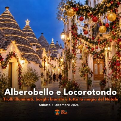 Viaggio Alberobello e Locorotondo 5 Dicembre